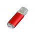 USB 2.0- флешка на 64 Гб с прозрачным колпачком