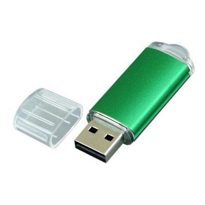 USB 2.0- флешка на 64 Гб с прозрачным колпачком