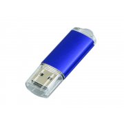 USB 2.0- флешка на 64 Гб с прозрачным колпачком