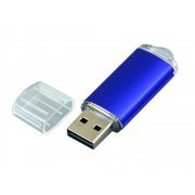 USB 2.0- флешка на 64 Гб с прозрачным колпачком
