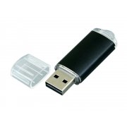 USB 2.0- флешка на 64 Гб с прозрачным колпачком