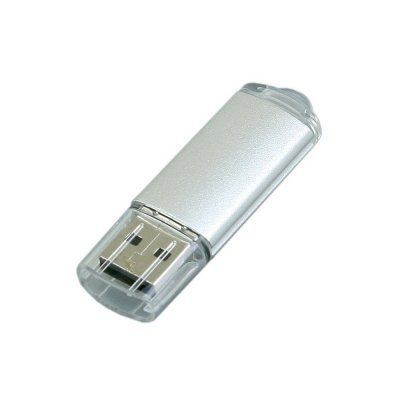 USB 2.0- флешка на 32 Гб с прозрачным колпачком