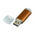 USB 2.0- флешка на 32 Гб с прозрачным колпачком