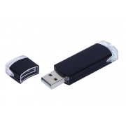 USB 2.0- флешка промо на 64 Гб прямоугольной классической формы