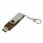 USB 2.0- флешка промо на 16 Гб с поворотным механизмом