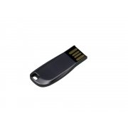 USB 2.0- флешка на 16 Гб компактная с мини чипом и овальным отверстием