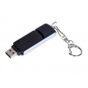 USB 2.0- флешка промо на 16 Гб с прямоугольной формы с выдвижным механизмом арт. 6040.16.07