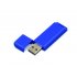 USB 2.0- флешка на 16 Гб с оригинальным двухцветным корпусом