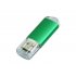 USB 2.0- флешка на 16 Гб с прозрачным колпачком