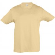 Футболка детская REGENT KIDS 150, бежевая арт. 1886.10 Футболка детская REGENT KIDS 150, бежевая арт. 1886.10