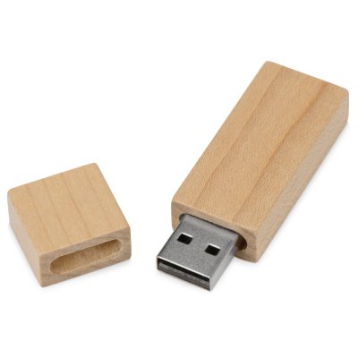 USB-флешка на 16 Гб «Woody» с магнитным колпачком