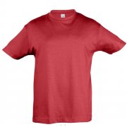 Футболка детская REGENT KIDS 150, красная арт. 1886.50