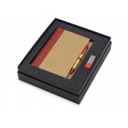 Подарочный набор Essentials с флешкой и блокнотом А5 с ручкой