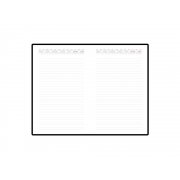 Ежедневник недатированный с индексами А5 «Bergamo»