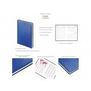 Ежедневник А5 датированный «Velvet» на 2026 год