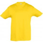 Футболка детская REGENT KIDS 150, желтая