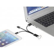 Кабель для зарядки «Metal» 3-в-1