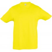 Футболка детская REGENT KIDS 150, желтая (лимонная) арт. 1886.88