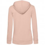 Толстовка на молнии с капюшоном женская BNC Organic, розовая