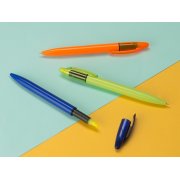 Ручка пластиковая шариковая «Mark» с хайлайтером