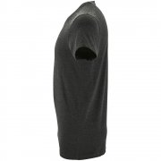 Футболка мужская приталенная REGENT FIT 150, черный меланж арт. 00553348