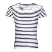 Футболка MILES MEN белая с темно-синим арт. 01398904