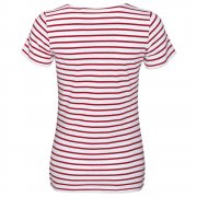 Футболка MILES WOMEN белая с красным