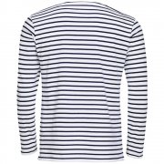 Футболка мужская MARINE MEN, белая с темно-синим