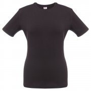 Футболка женская T-bolka Stretch Lady, черная