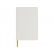 Блокнот А5 «Spectrum» с белой обложкой и цветной резинкой