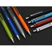 Ручка металлическая шариковая шестигранная «Six»