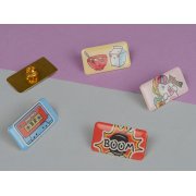 Значок металлический «Прямоугольник»