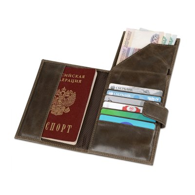 Бумажник путешественника «Druid» с отделением для паспорта