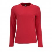 Футболка с длинным рукавом IMPERIAL LSL WOMEN, красная арт. 02075145