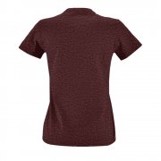 Футболка женская IMPERIAL FIT WOMEN, бордовый меланж арт. 02080148
