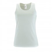 Майка женская SPORTY TT WOMEN, белая