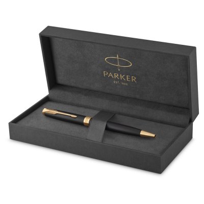 Ручка шариковая Parker «Sonnet Core Matte Black GT»