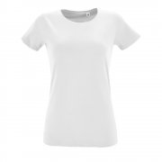 Футболка женская REGENT FIT WOMEN, белая арт. 02758102
