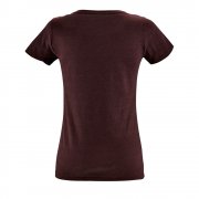 Футболка женская REGENT FIT WOMEN, бордовый меланж арт. 02758148