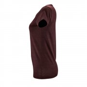 Футболка женская REGENT FIT WOMEN, бордовый меланж арт. 02758148