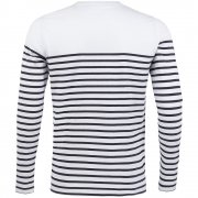 Футболка мужская с длинным рукавом Matelot LSL Men, белая с синим арт. 03099904