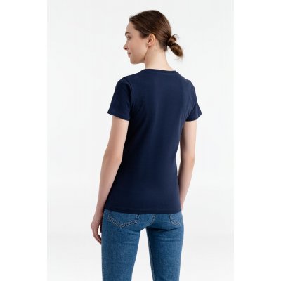 Футболка женская T-bolka Stretch Light Lady, темно-синяя (navy)