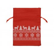 Мешочек подарочный новогодний