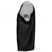 Футболка мужская двухцветная FUNKY 150, черная с серым меланжем арт. 11190970