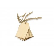 Набор деревянных ярлыков, 3 х 5 см