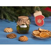 Варенье из ели и мяты в подарочной обертке