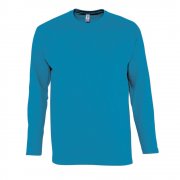 Футболка мужская с длинным рукавом MONARCH, голубая арт. 11420321