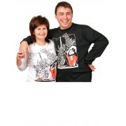 Футболка с длинным рукавом MONARCH 150, белая арт. 1377.60