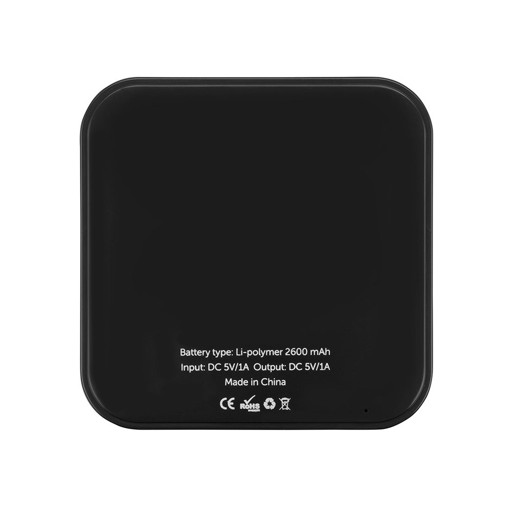 Внешний аккумулятор «Квадрум», 2600 mAh арт. 591607 Внешний аккумулятор «Квадрум», 2600 mAh арт. 591607