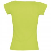 Футболка женская MELROSE 150 с глубоким вырезом, зеленое яблоко арт. 1832.94 Футболка женская MELROSE 150 с глубоким вырезом, зеленое яблоко арт. 1832.94